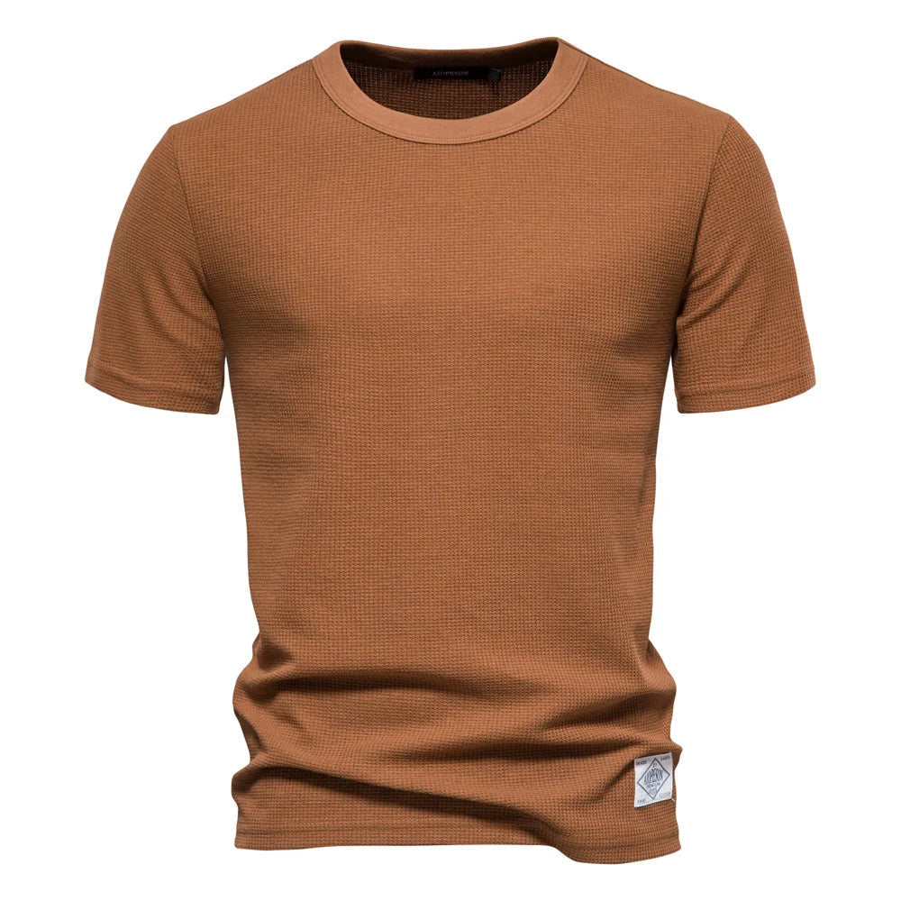 T-Shirt Elgar Strickstruktur