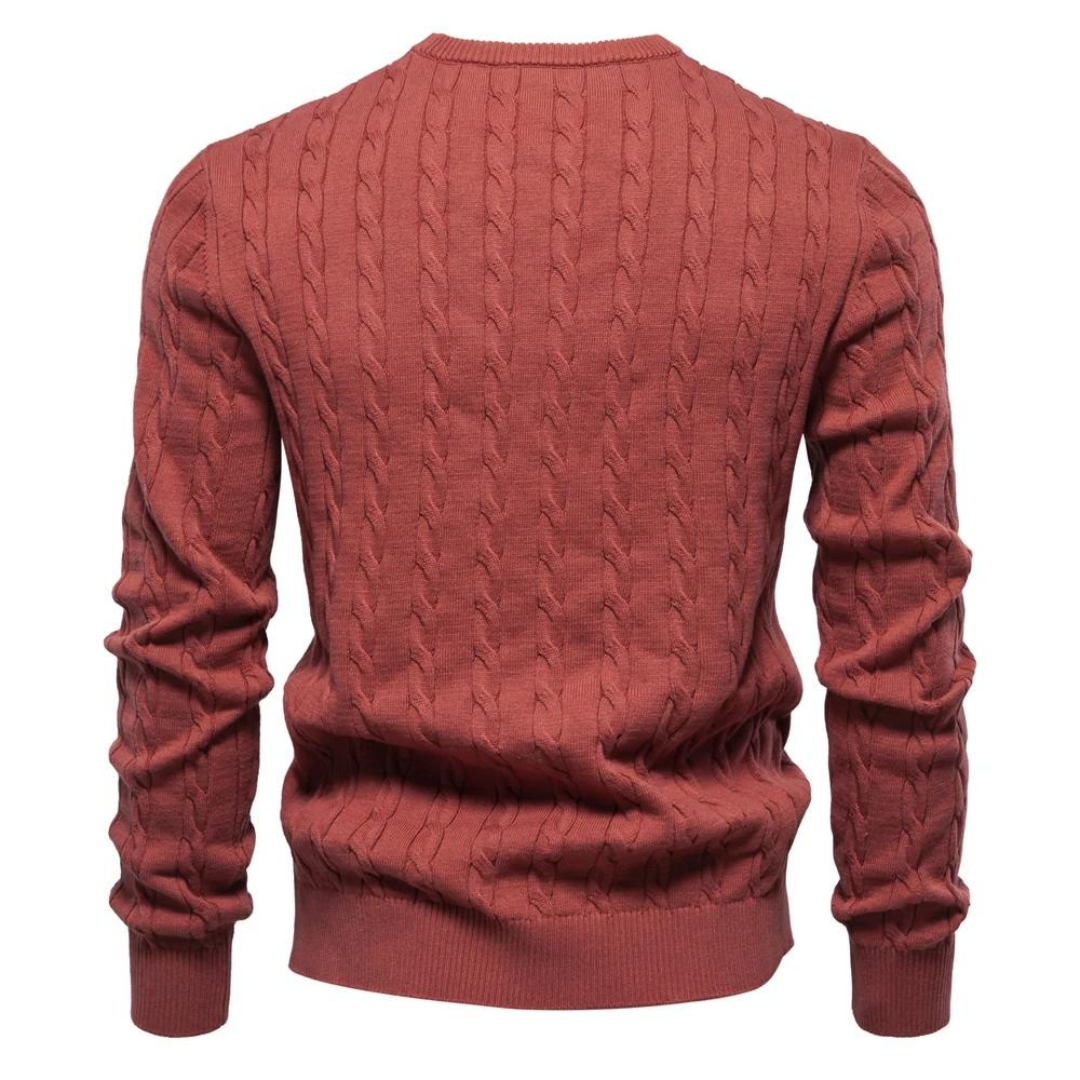 Pullover Arven Zopfstrick Klassisch