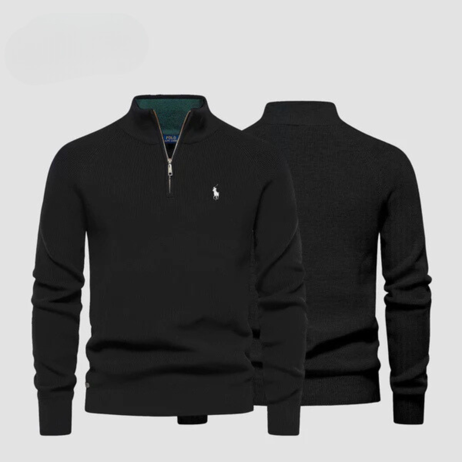 Halbzip-Pullover RL