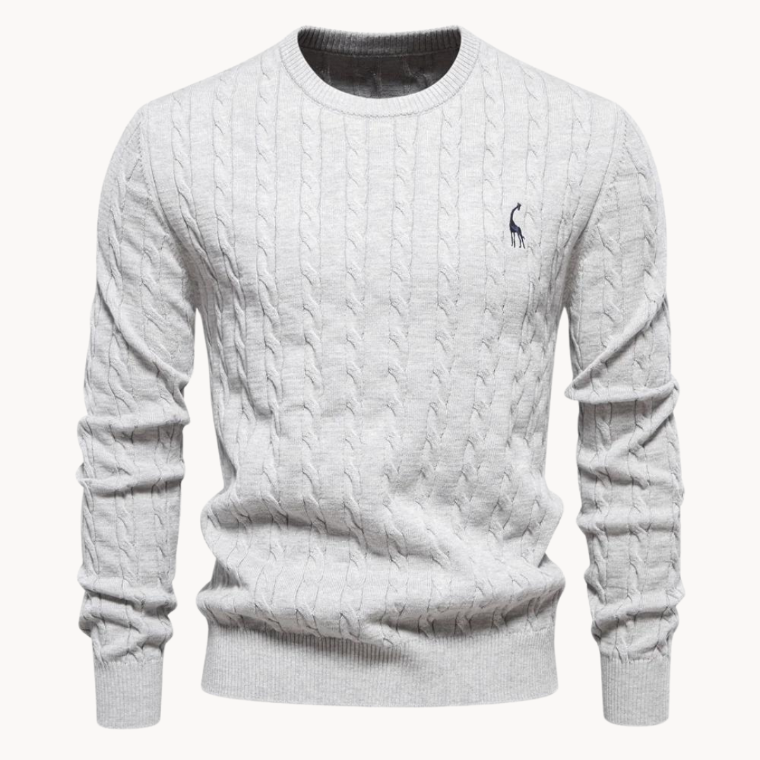 Pullover Arven Zopfstrick Klassisch