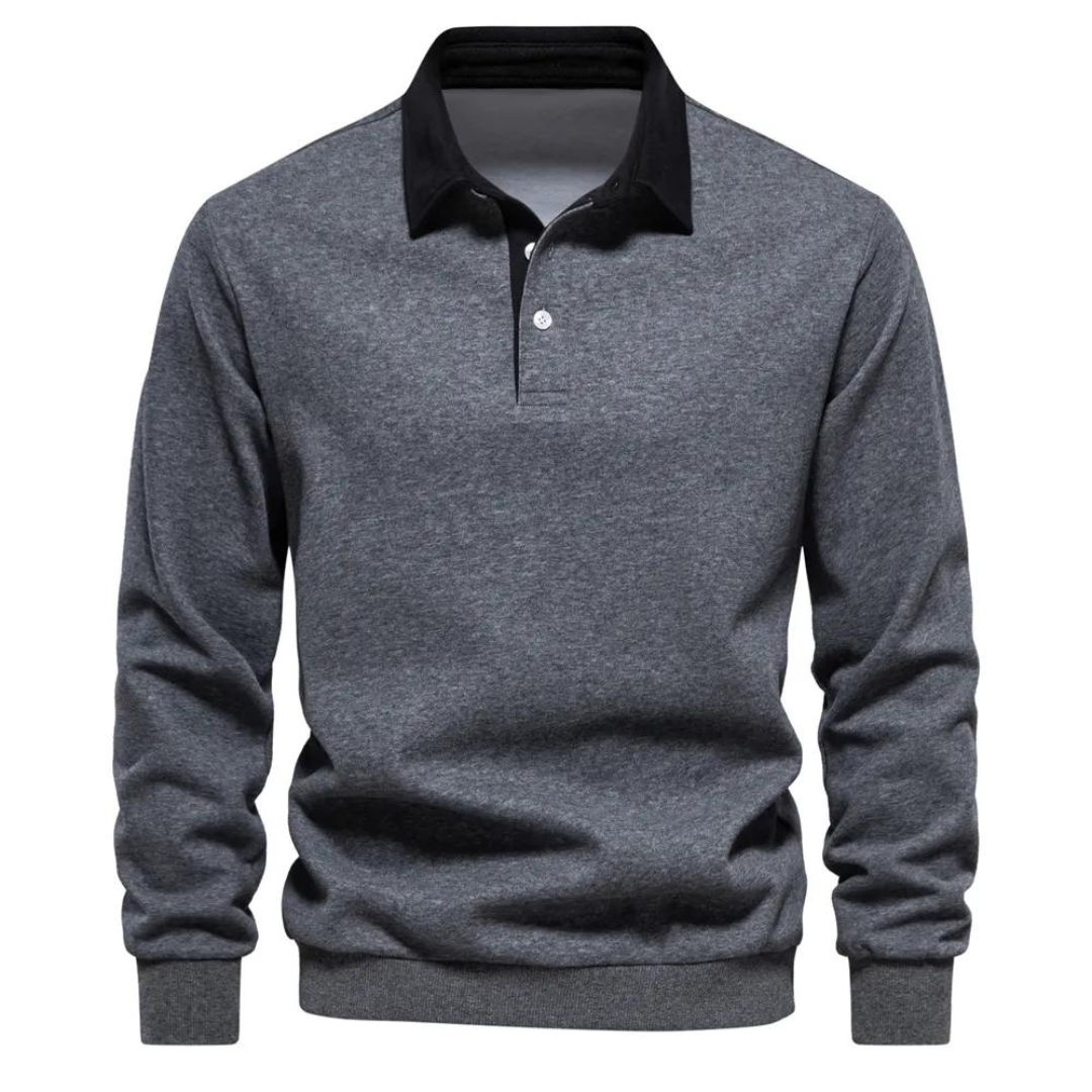 Polo Renlor Kontrastkragen