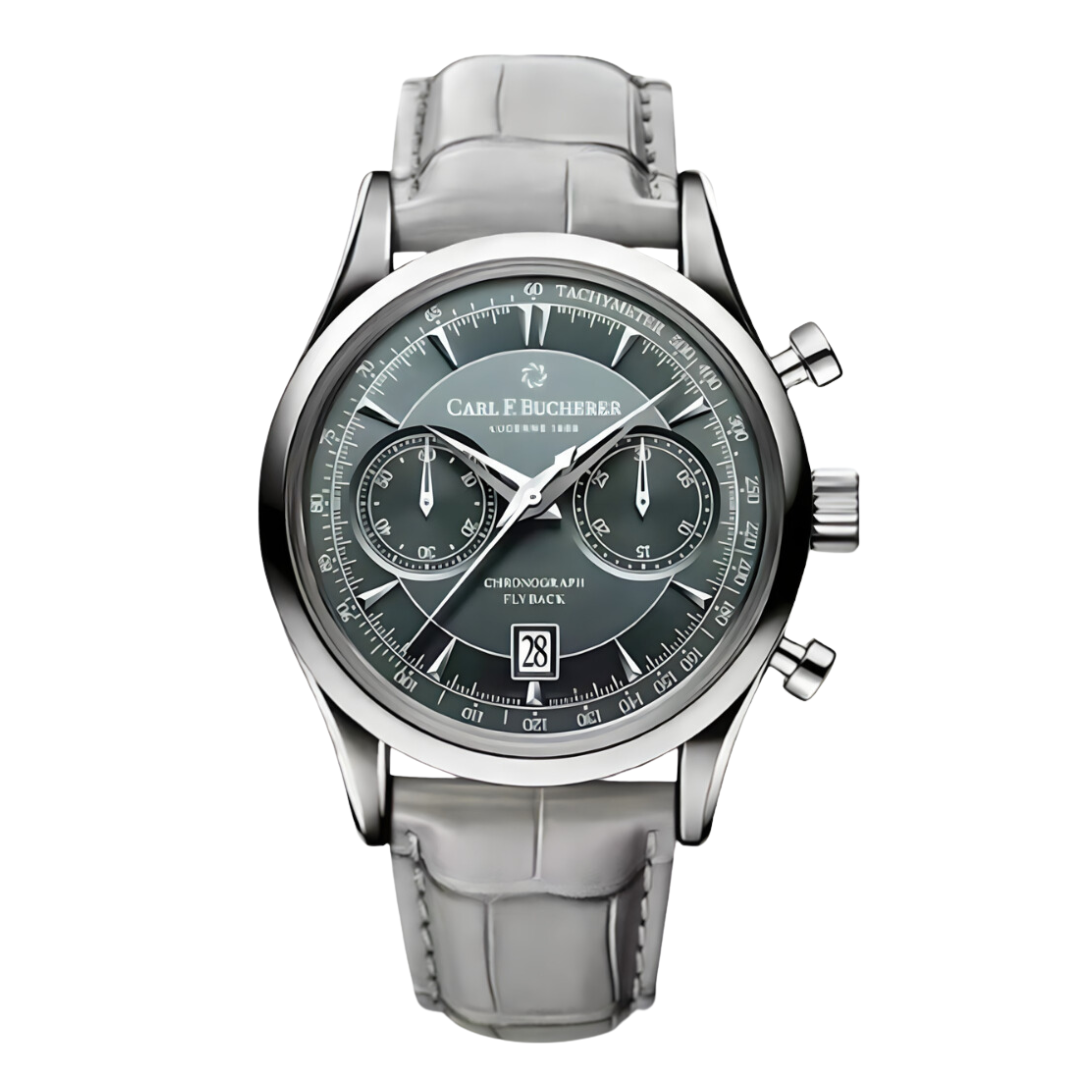 Uhr Chronograph mit Lederarmband