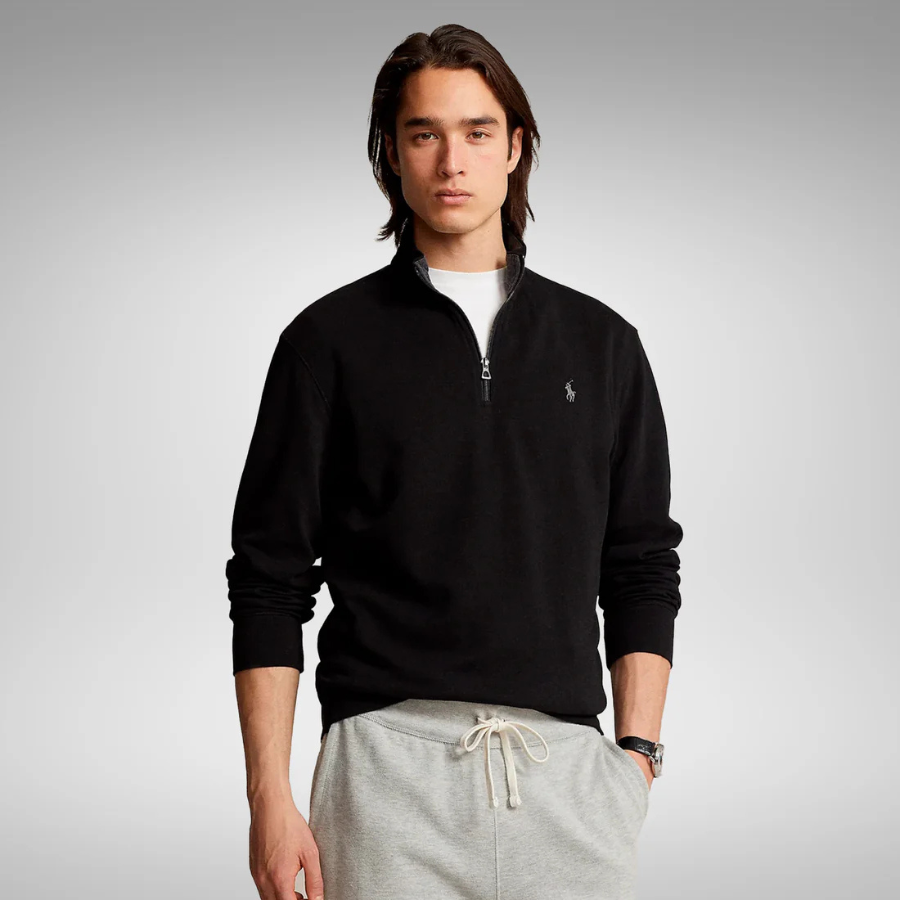 Halbzip-Pullover RL