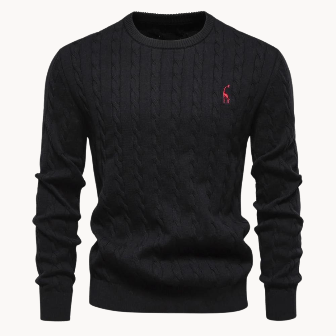 Pullover Arven Zopfstrick Klassisch