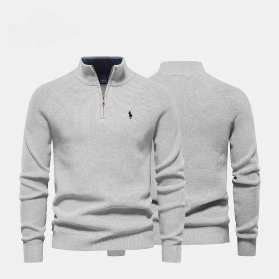 Halbzip-Pullover RL