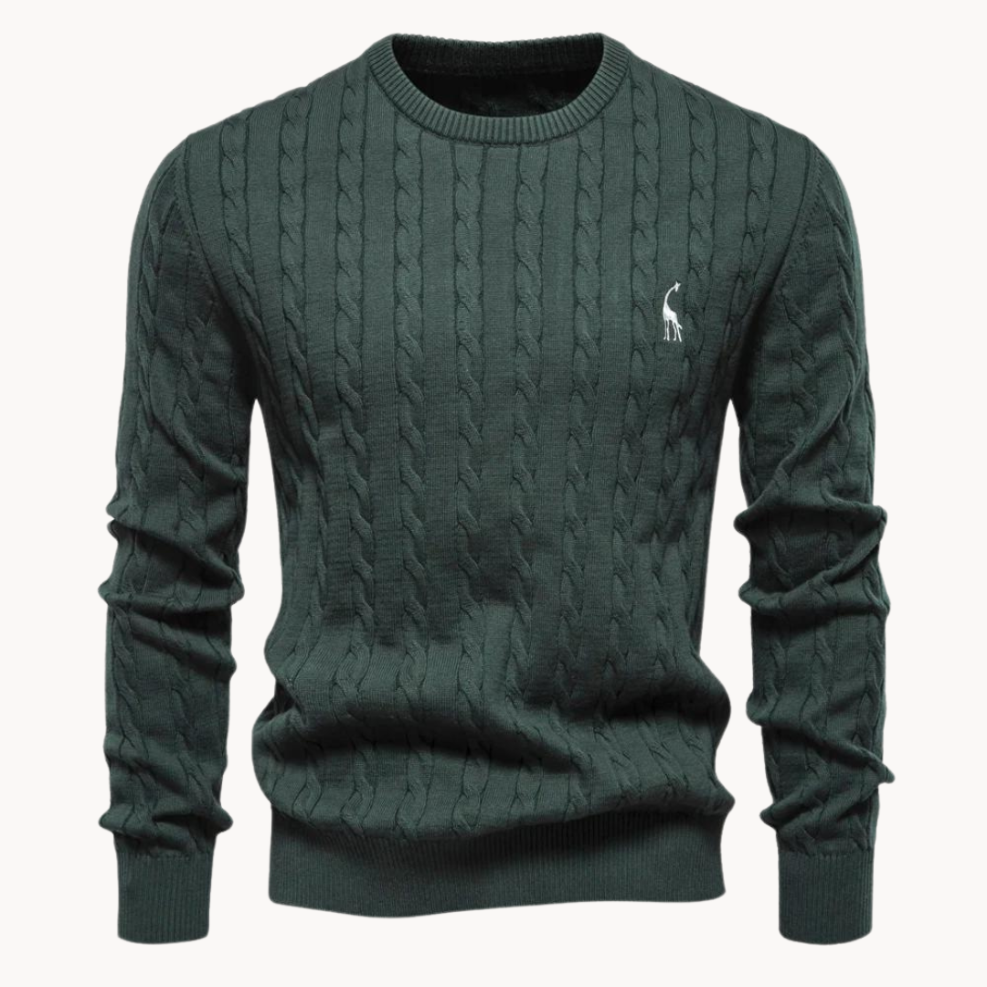 Pullover Arven Zopfstrick Klassisch