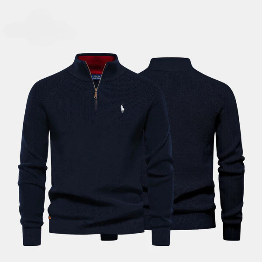 Halbzip-Pullover RL