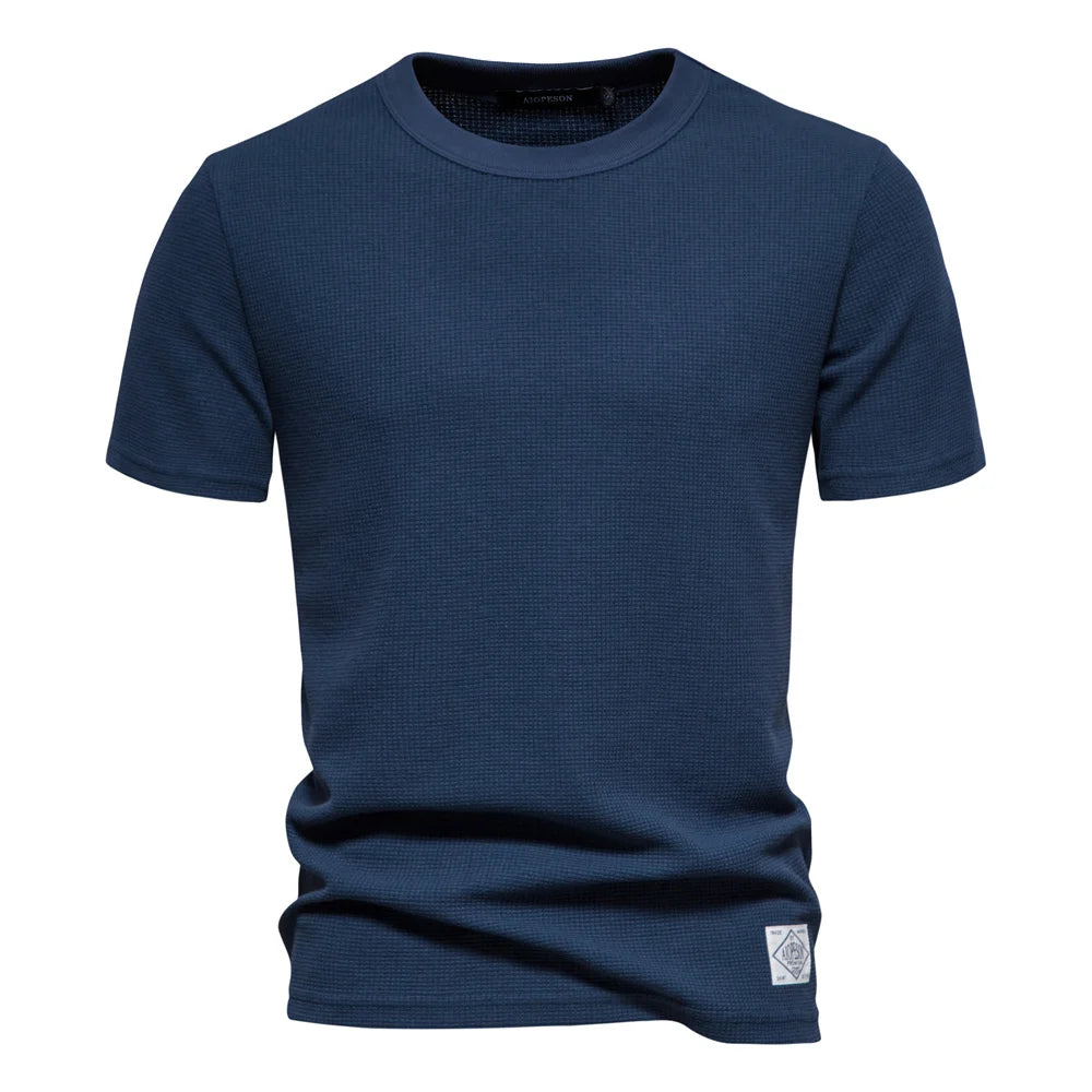 T-Shirt Elgar Strickstruktur