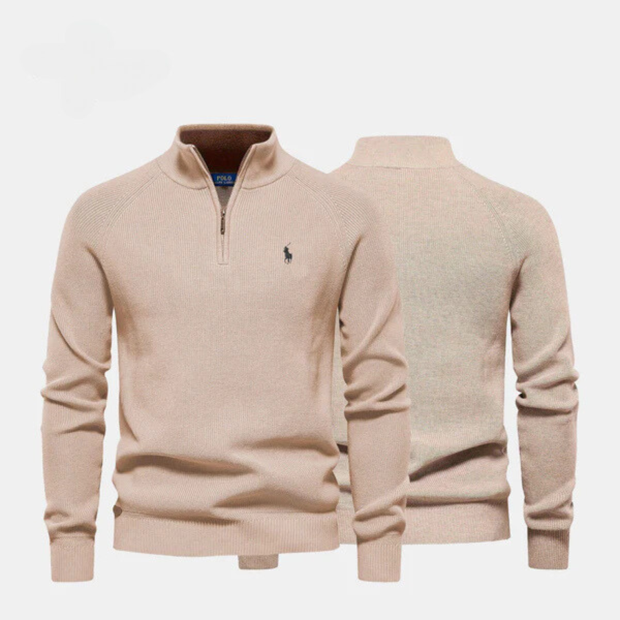 Halbzip-Pullover RL