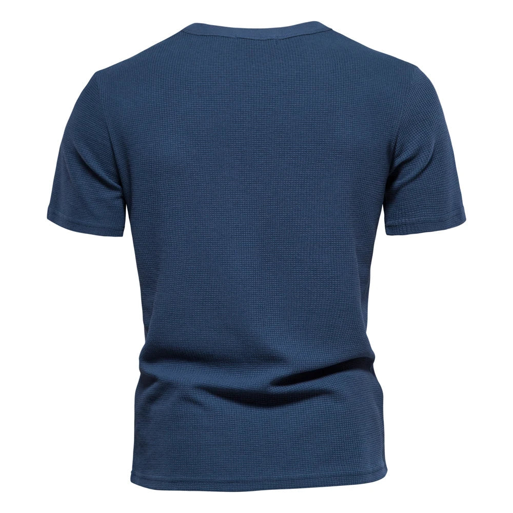 T-Shirt Elgar Strickstruktur