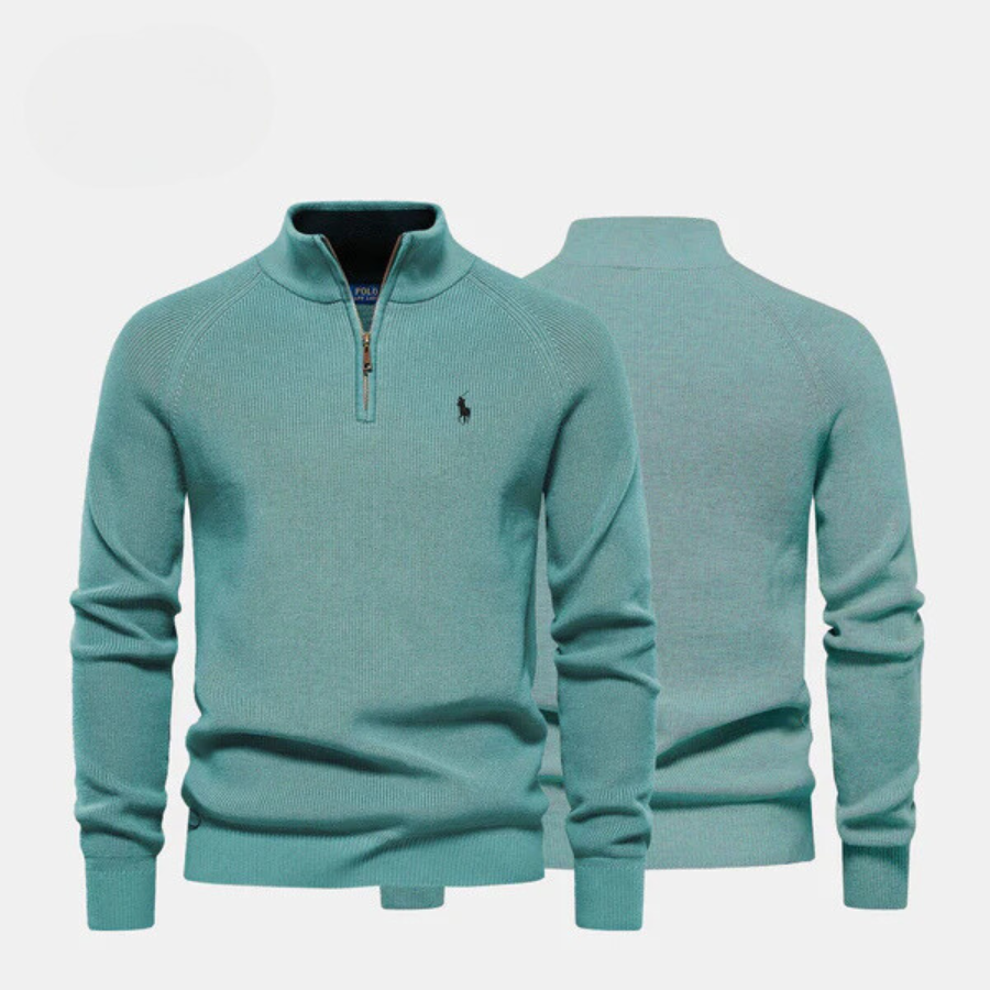 Halbzip-Pullover RL