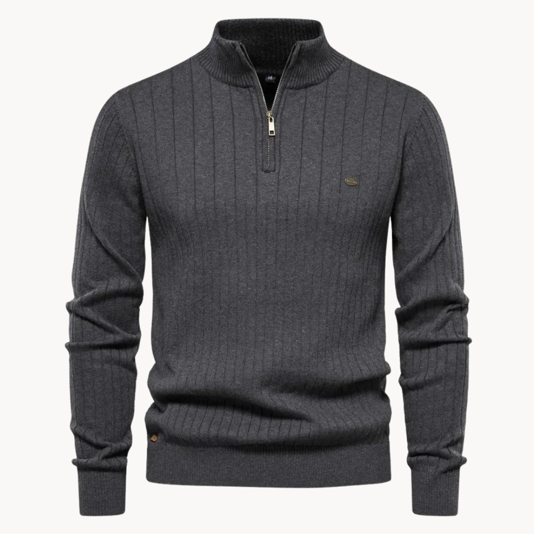 Pull Darian col zippé