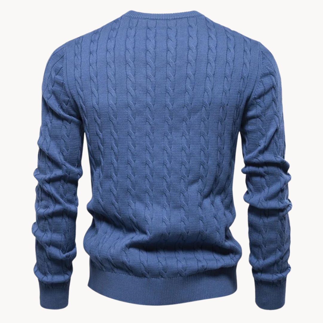 Pullover Arven Zopfstrick Klassisch