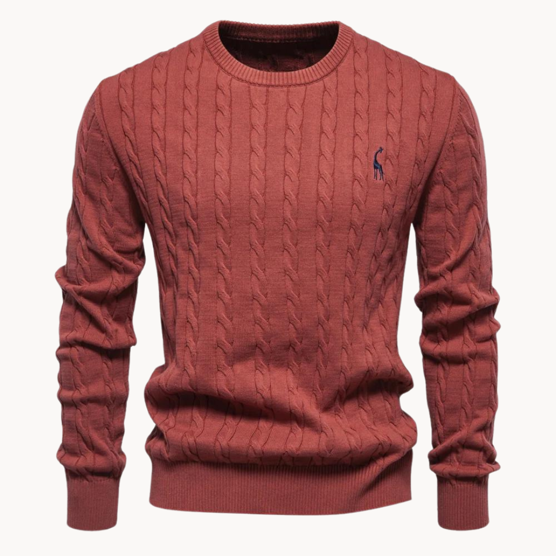 Pullover Arven Zopfstrick Klassisch