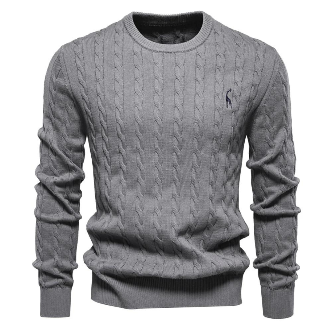 Pullover Arven Zopfstrick Klassisch