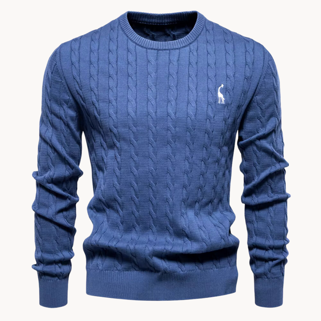 Pullover Arven Zopfstrick Klassisch
