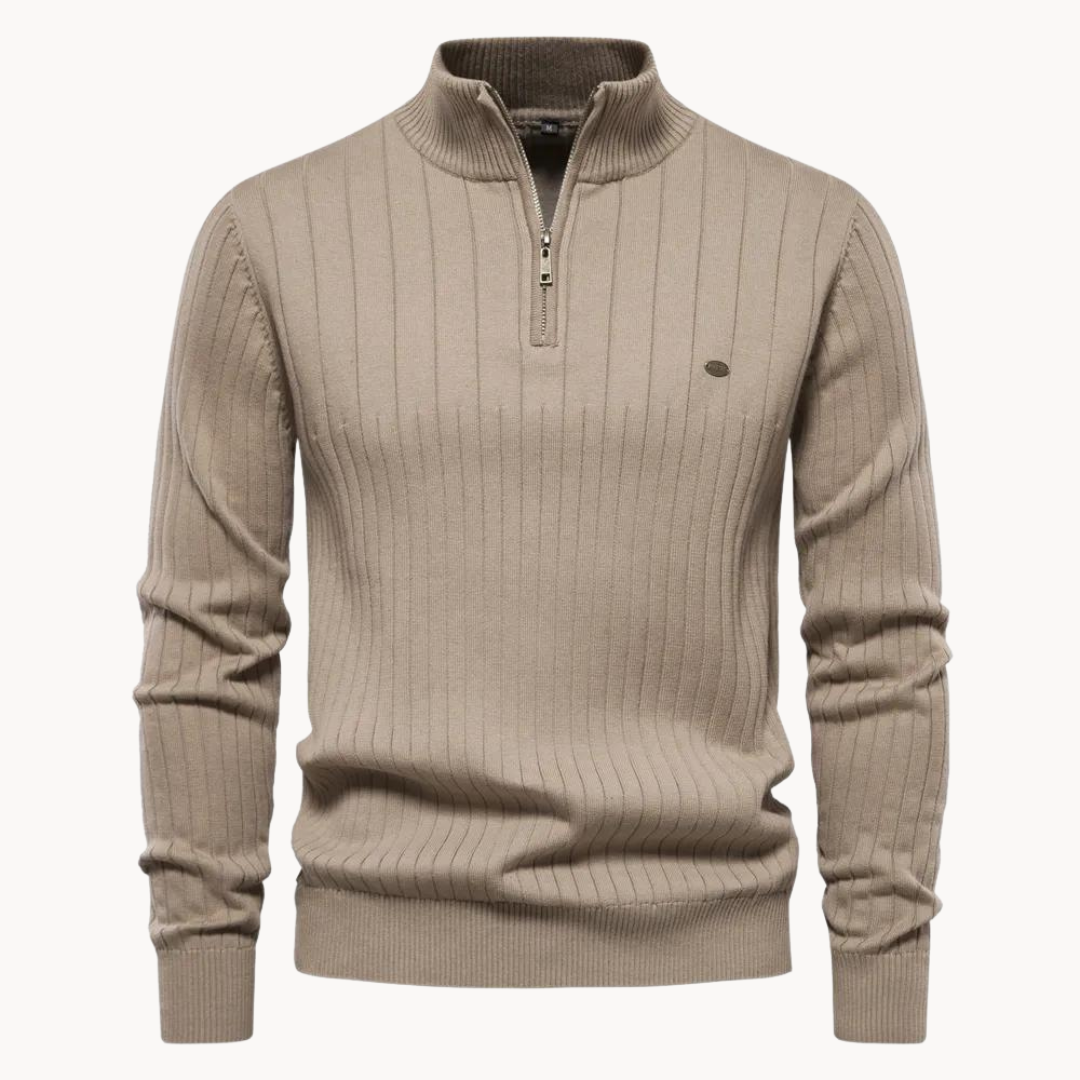 Pull Darian col zippé