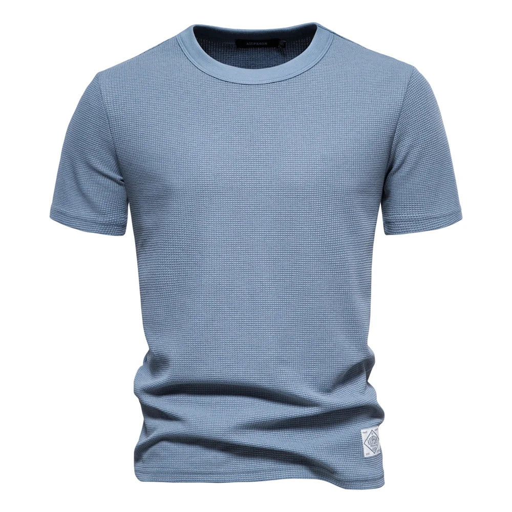 T-Shirt Elgar Strickstruktur