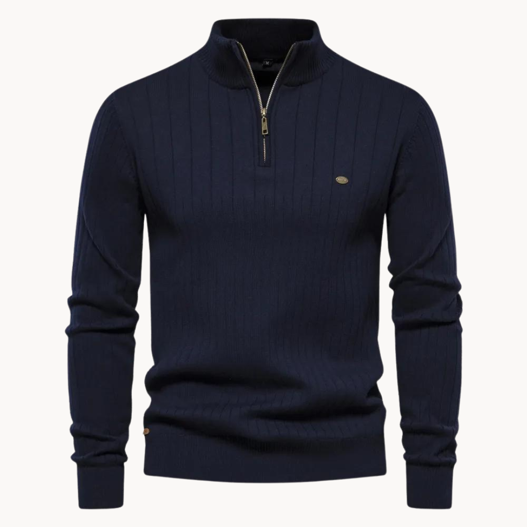 Pull Darian col zippé