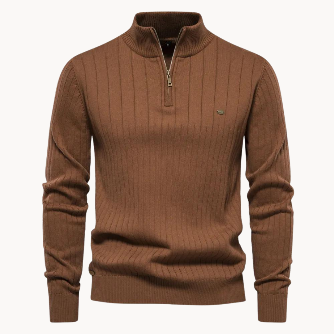 Pull Darian col zippé