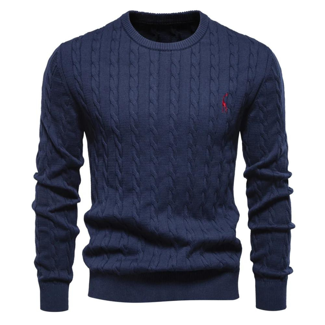 Pullover Arven Zopfstrick Klassisch