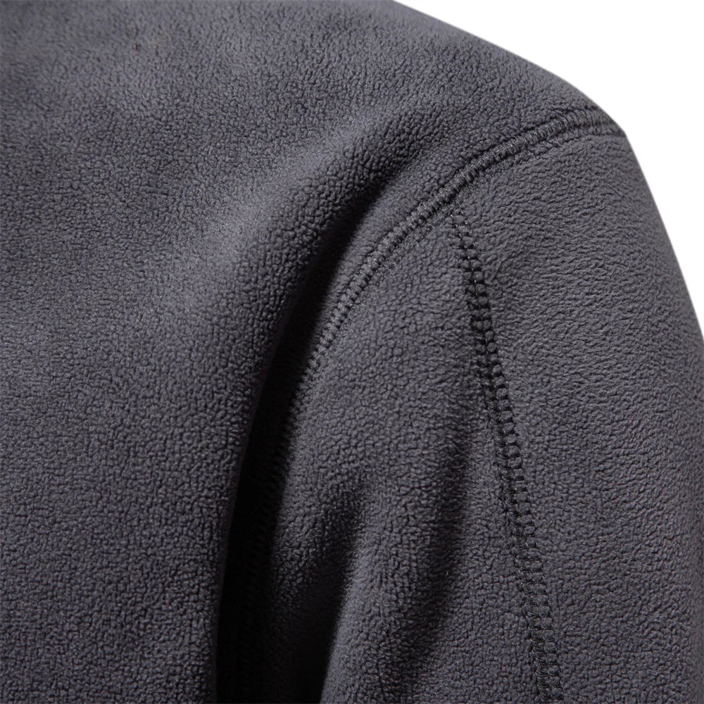 Fleecepullover mit Zipper